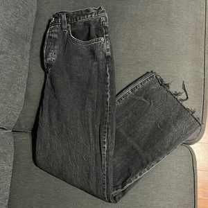 Denim Forum - The Farrah High Rise Wide Leg Denim